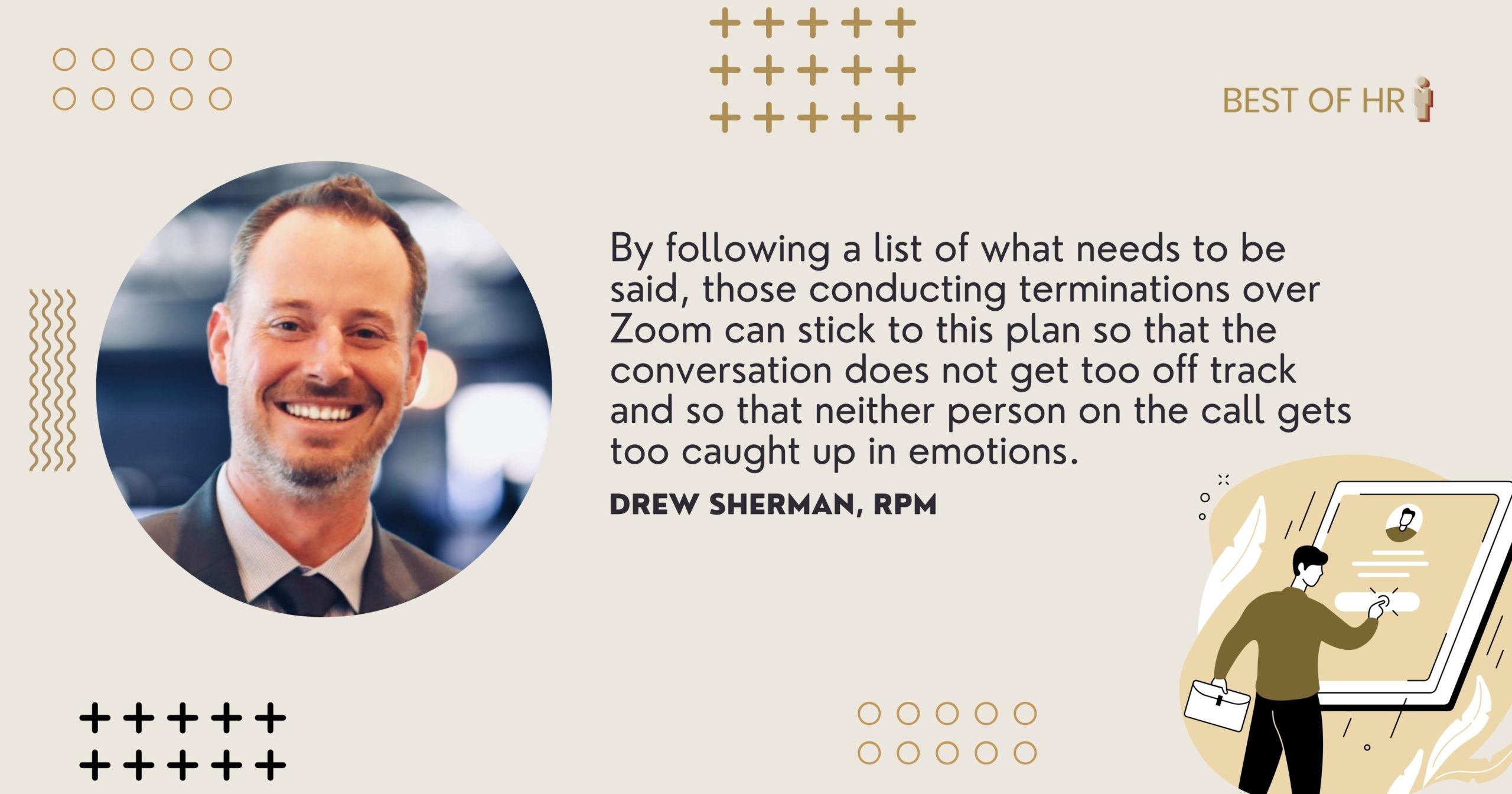 Drew Sherman zoom termination best practice