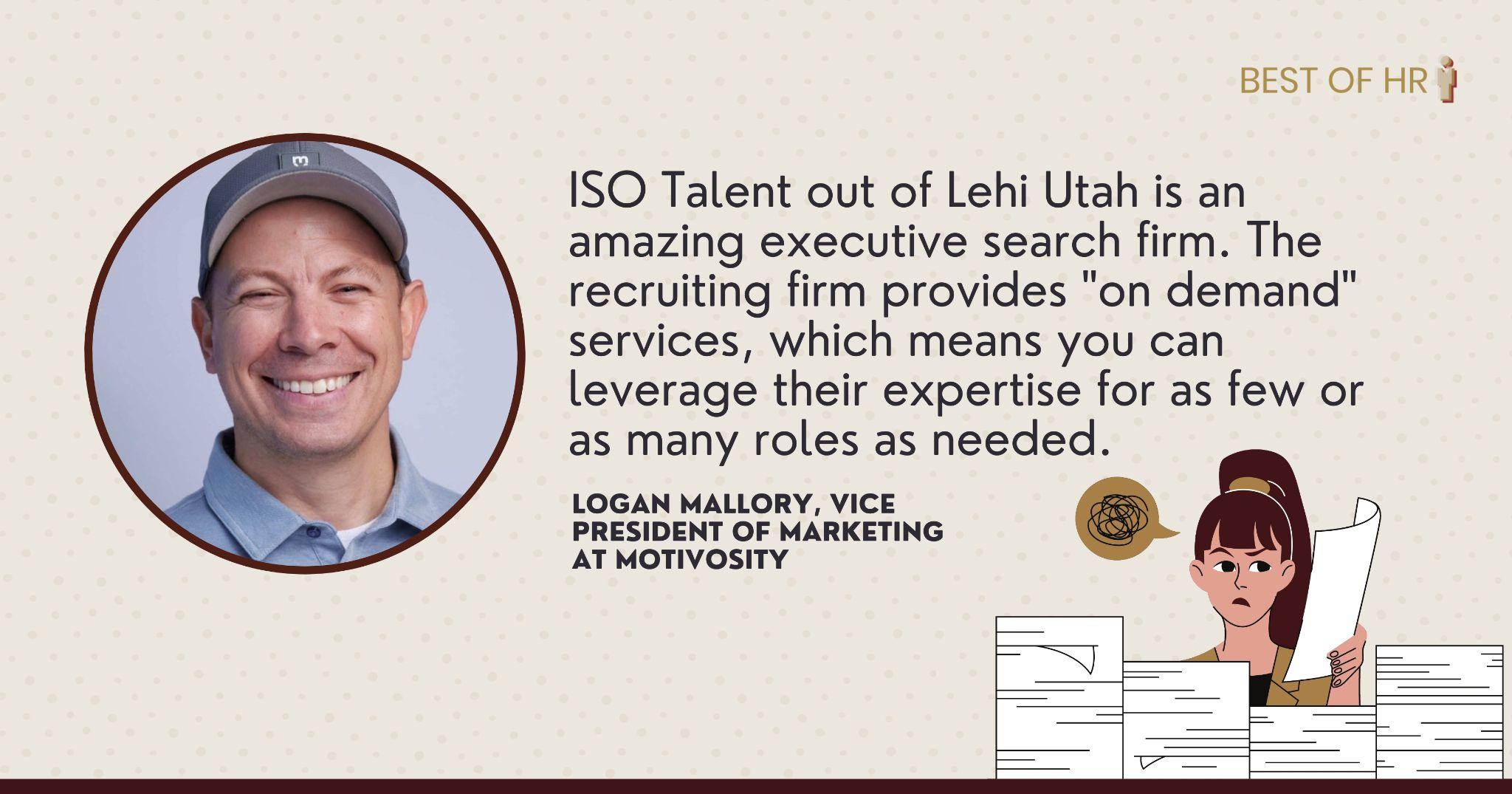 best hr executive search firms logan mallory